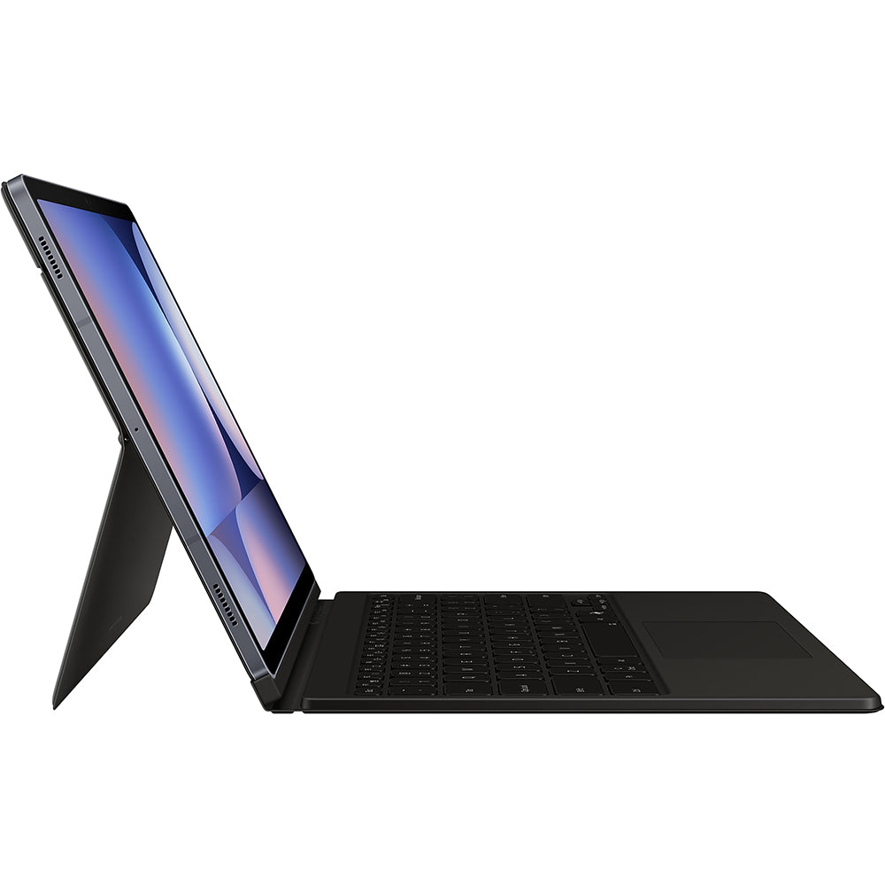 Schutzhülle für Galaxy Tab S10 Plus / S9 FE Plus / S9 Plus mit Tastatur, Samsung Book Cover Keyboard, Schwarz