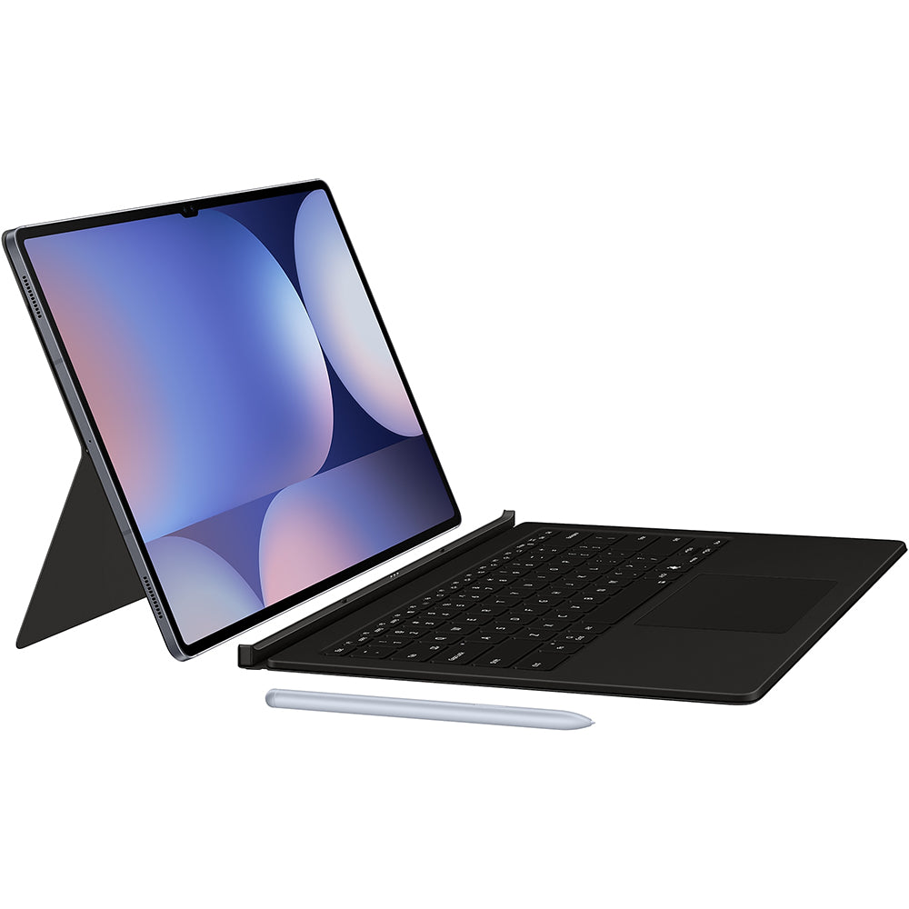 Schutzhülle für Galaxy Tab S10 Ultra / S9 Ultra mit Tastatur, Samsung Book Cover Keyboard, Schwarz