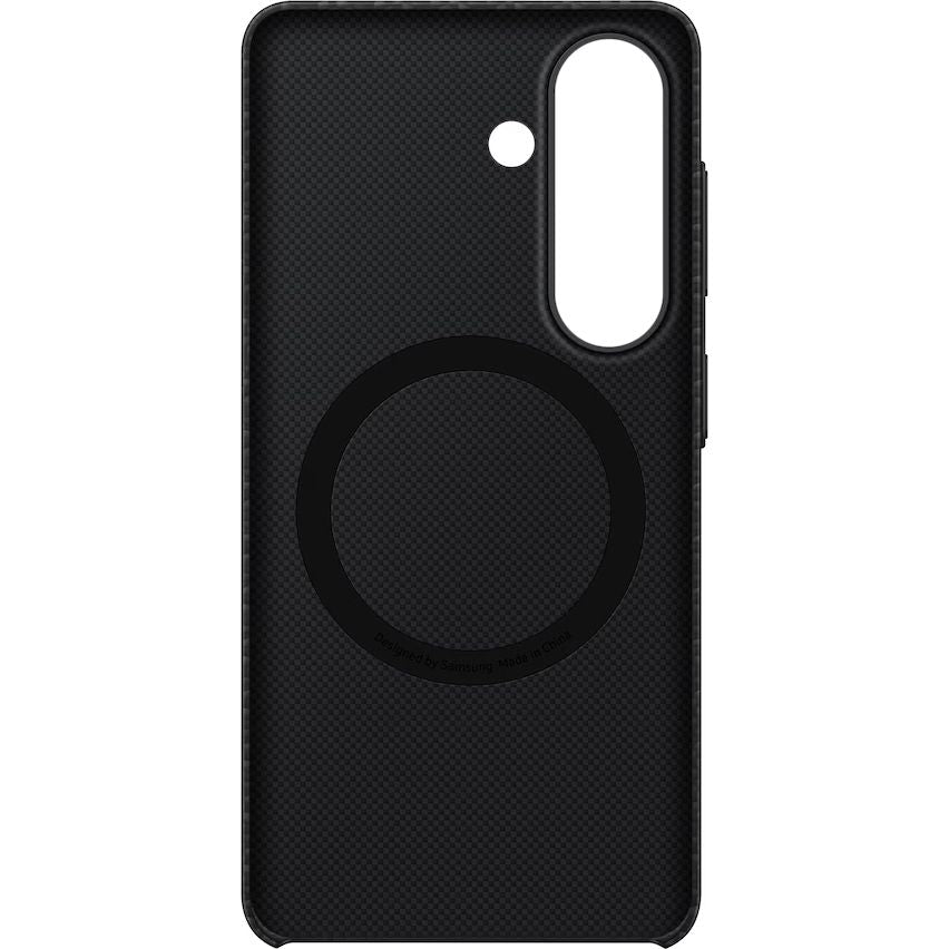 Original Handyhülle für Galaxy S26, Samsung Carbon Magnet Case mit MagSafe, Schwarz mit Kohlefaser