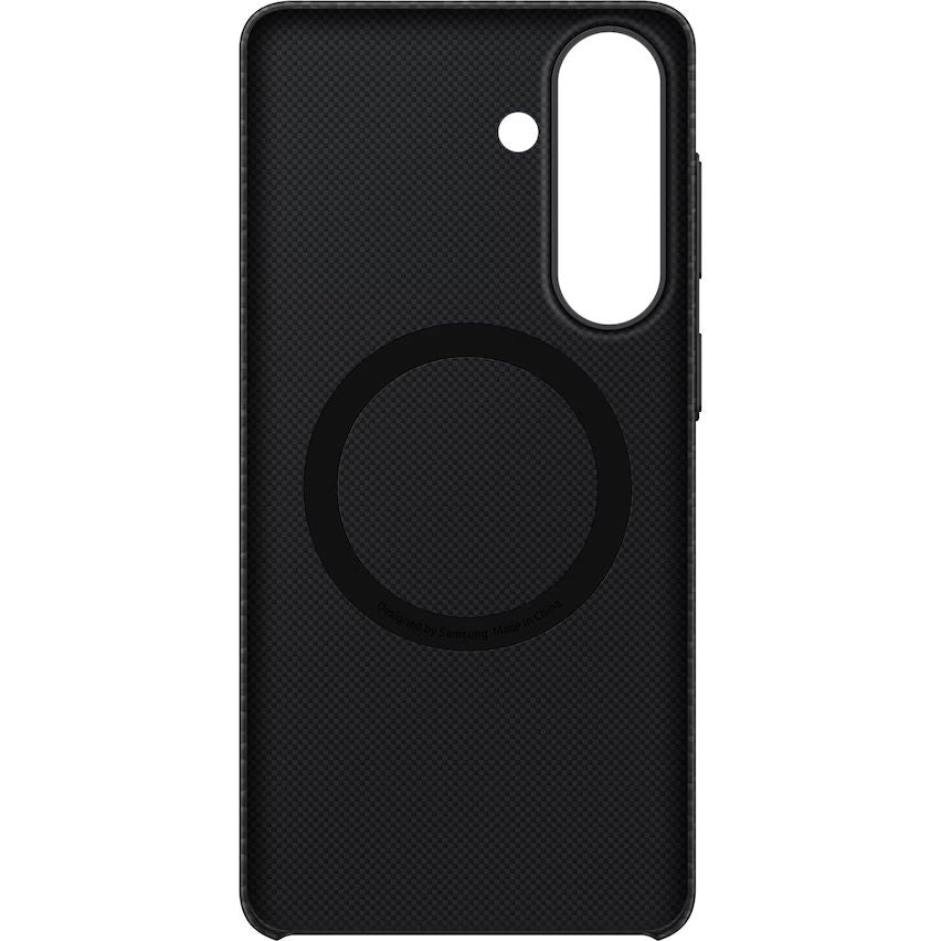 Original Handyhülle für Galaxy S26 Plus, Samsung Carbon Magnet Case mit MagSafe, Schwarz mit Kohlefaser