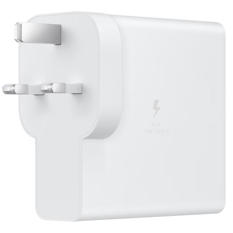 Netzladegerät mit USB-C PD 3.1, 140W, Samsung Power Adapter, Weiß