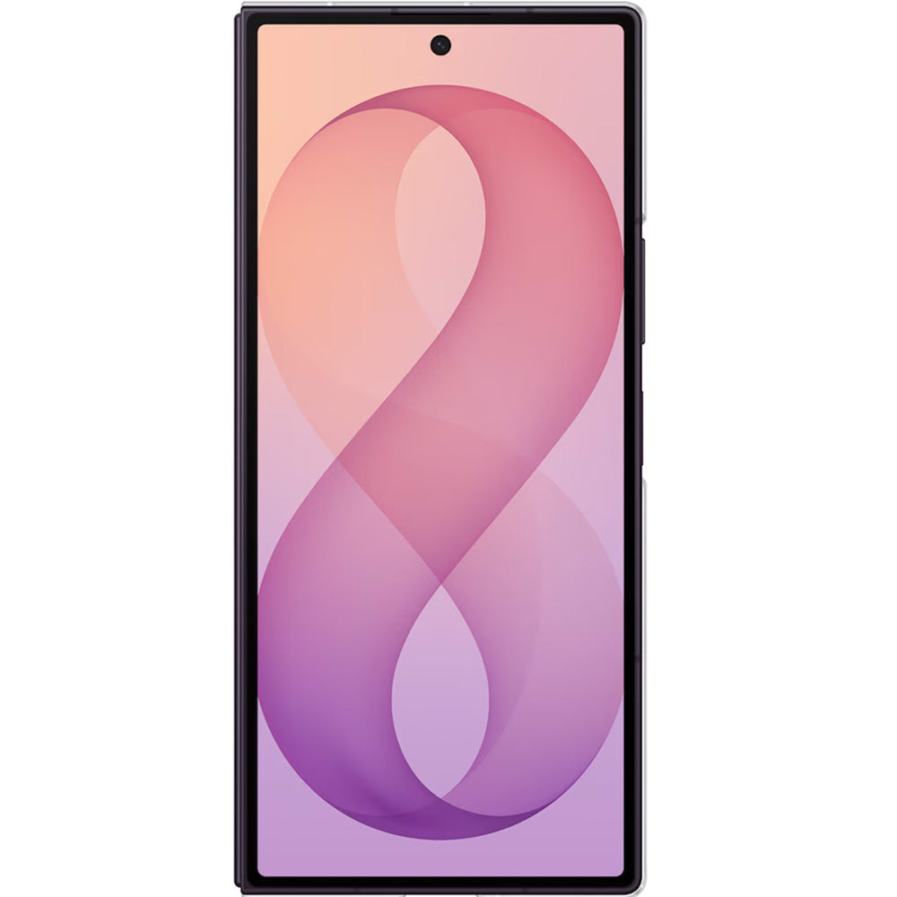 Handyhülle und 2x Anti-Reflexionsfolie für Galaxy Z Fold8 Ultra, Samsung Clear Case, Transparent