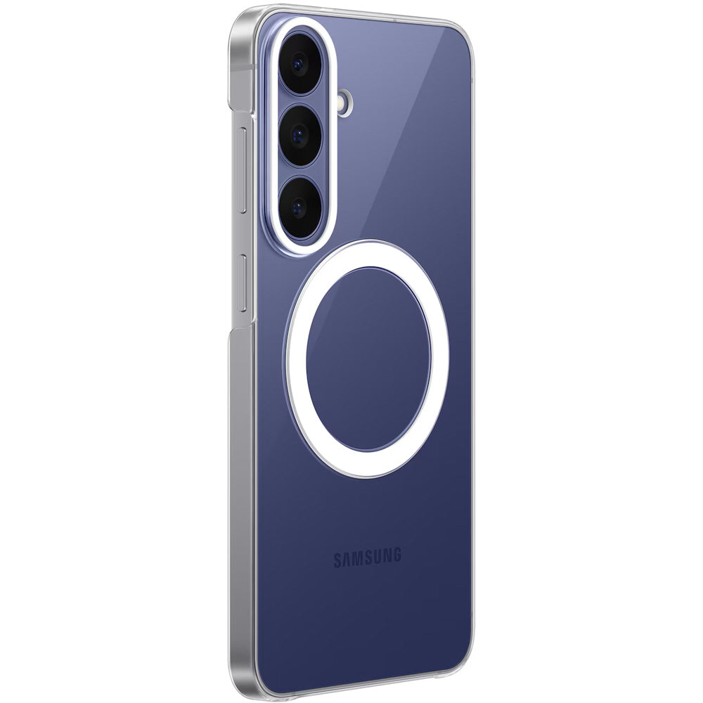 Handyhülle für Galaxy S26 FE, Samsung Clear Magnet Case mit MagSafe, Transparent-Weiß (2/6)