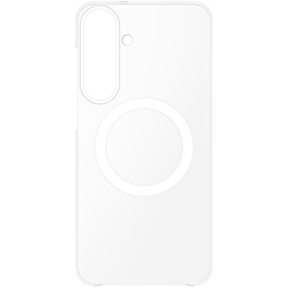 Handyhülle für Galaxy S26 FE, Samsung Clear Magnet Case mit MagSafe, Transparent-Weiß (5/6)
