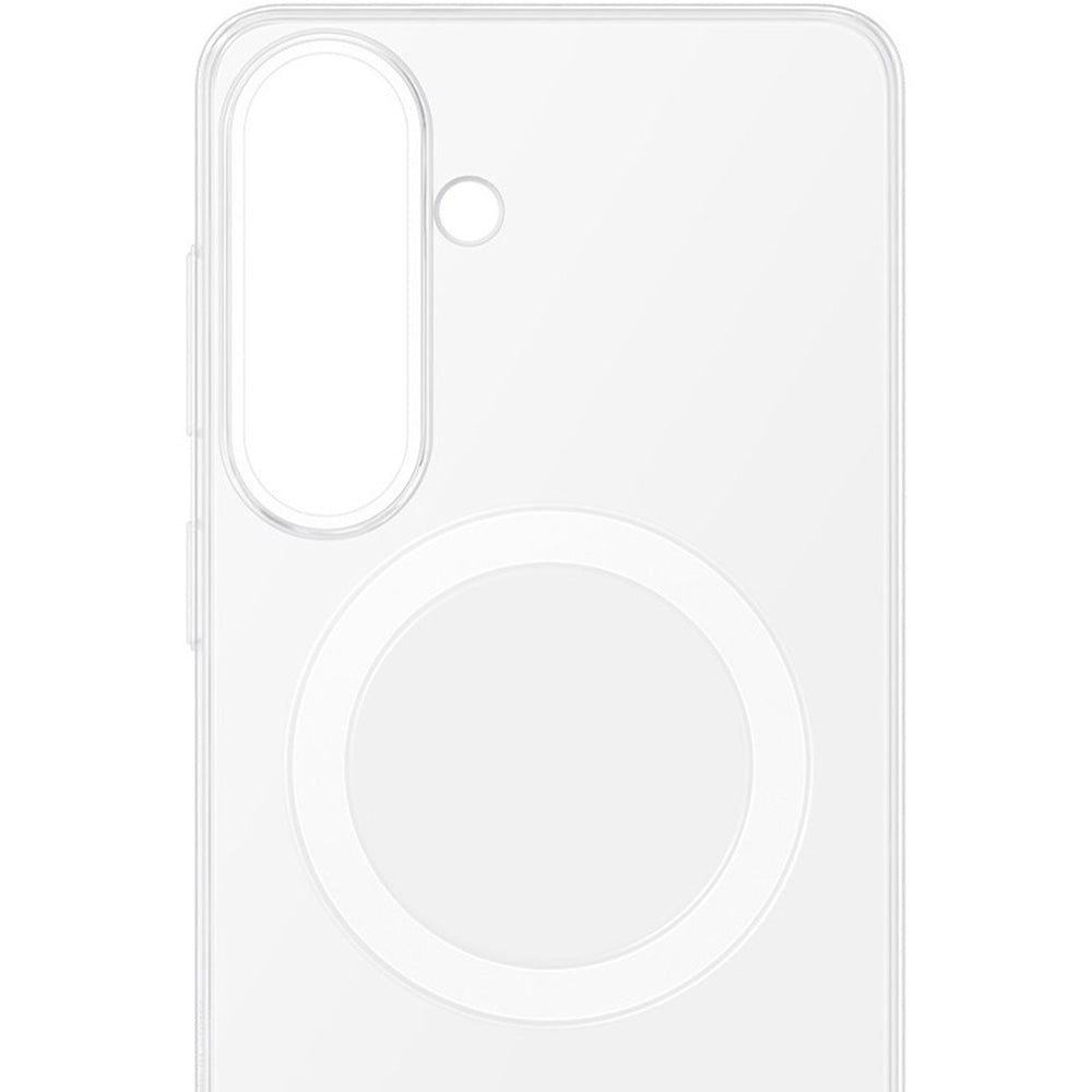 Handyhülle für Galaxy S26 Plus, Samsung Clear Magnet Case mit MagSafe, Transparent und Weiß