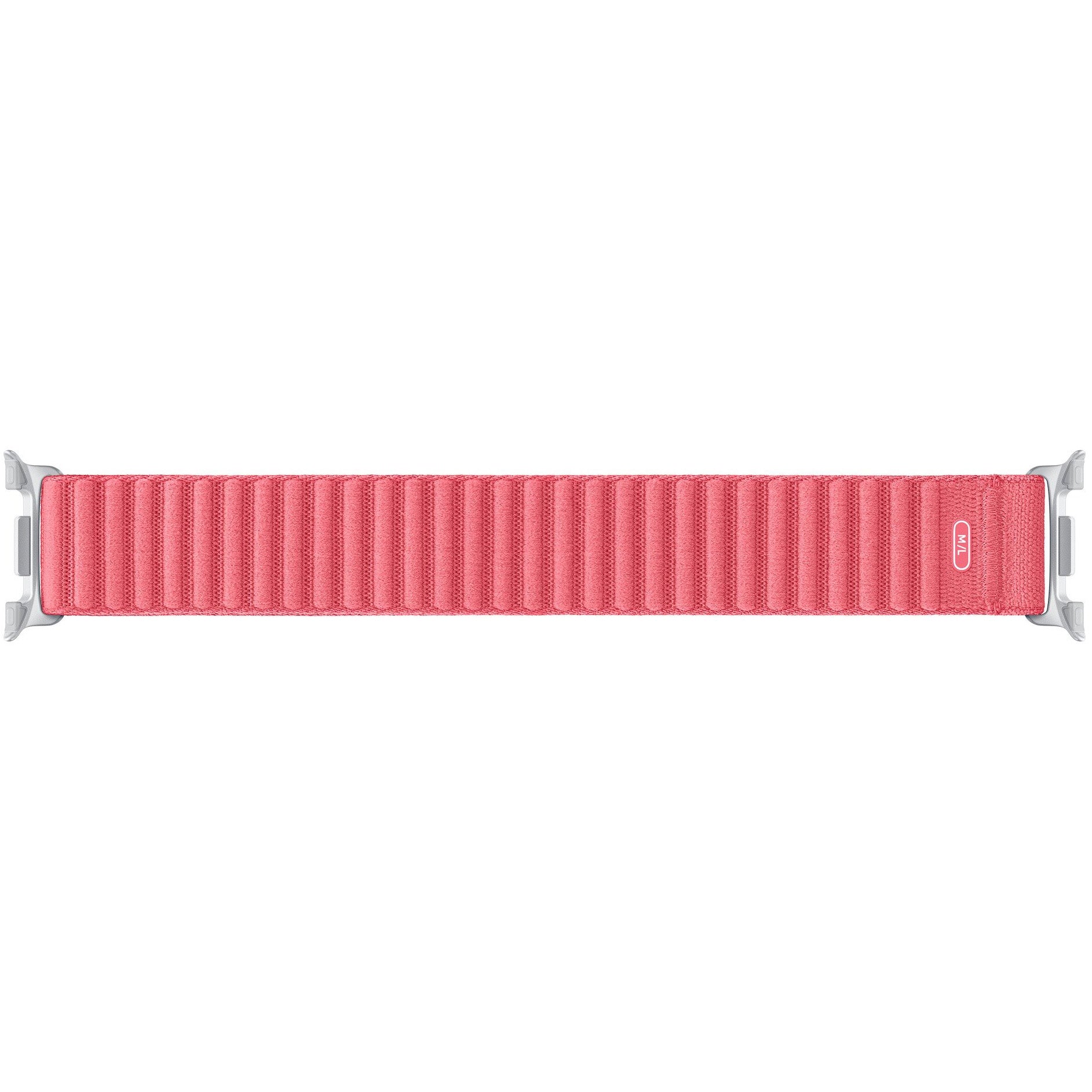 Armband für Galaxy Watch 8 / 8 Classic, Samsung Fabric Band 20mm, M/L, Rot