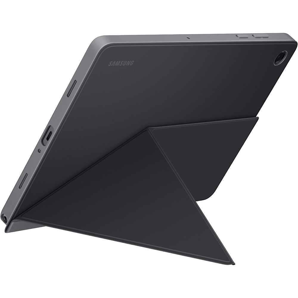 Schutzhülle mit Ständer für Galaxy Tab A11 Plus, Samsung Smart Book Cover, Schwarz