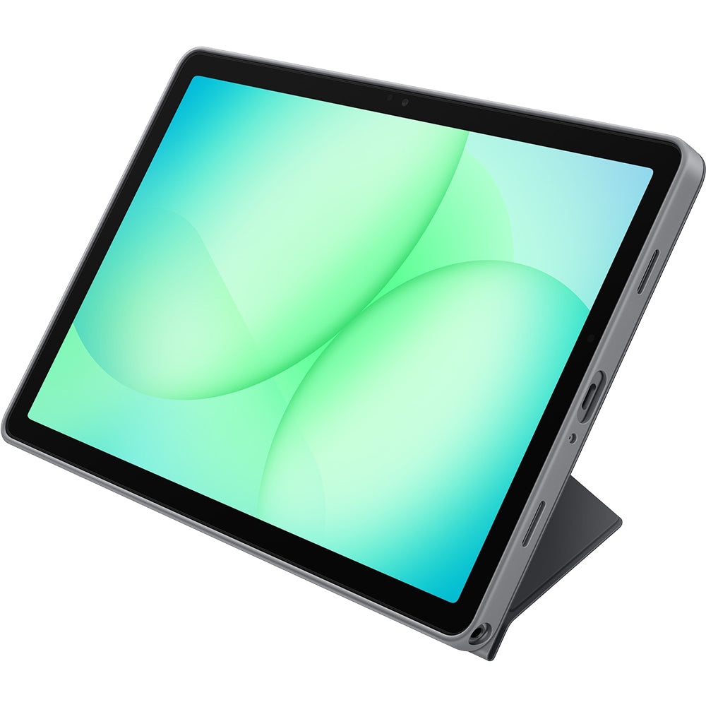 Schutzhülle mit Ständer für Galaxy Tab A11 Plus, Samsung Smart Book Cover, Schwarz