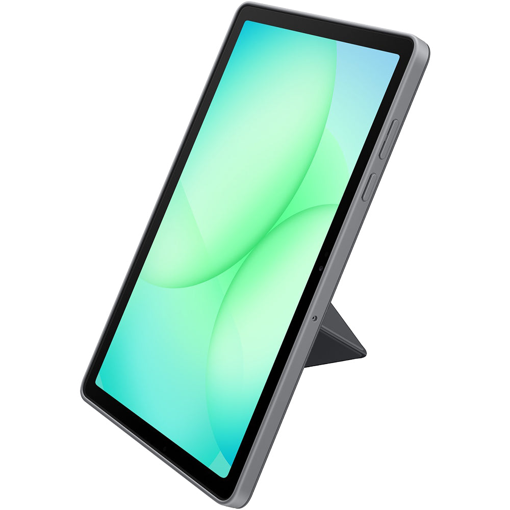 Schutzhülle mit Ständer für Galaxy Tab A11 Plus, Samsung Smart Book Cover, Schwarz