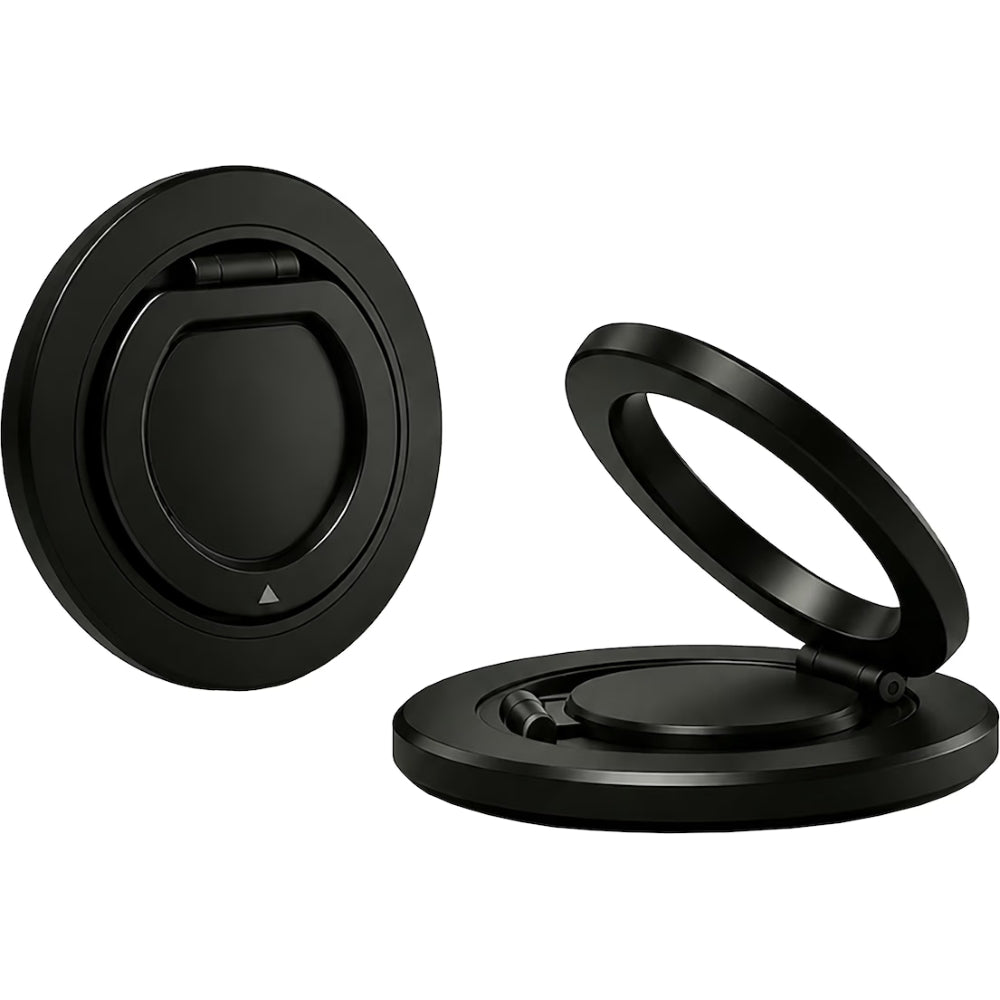 Magnetischer Fingerhalter für MagSafe, Samsung Magnet Holder Slim, Schwarz