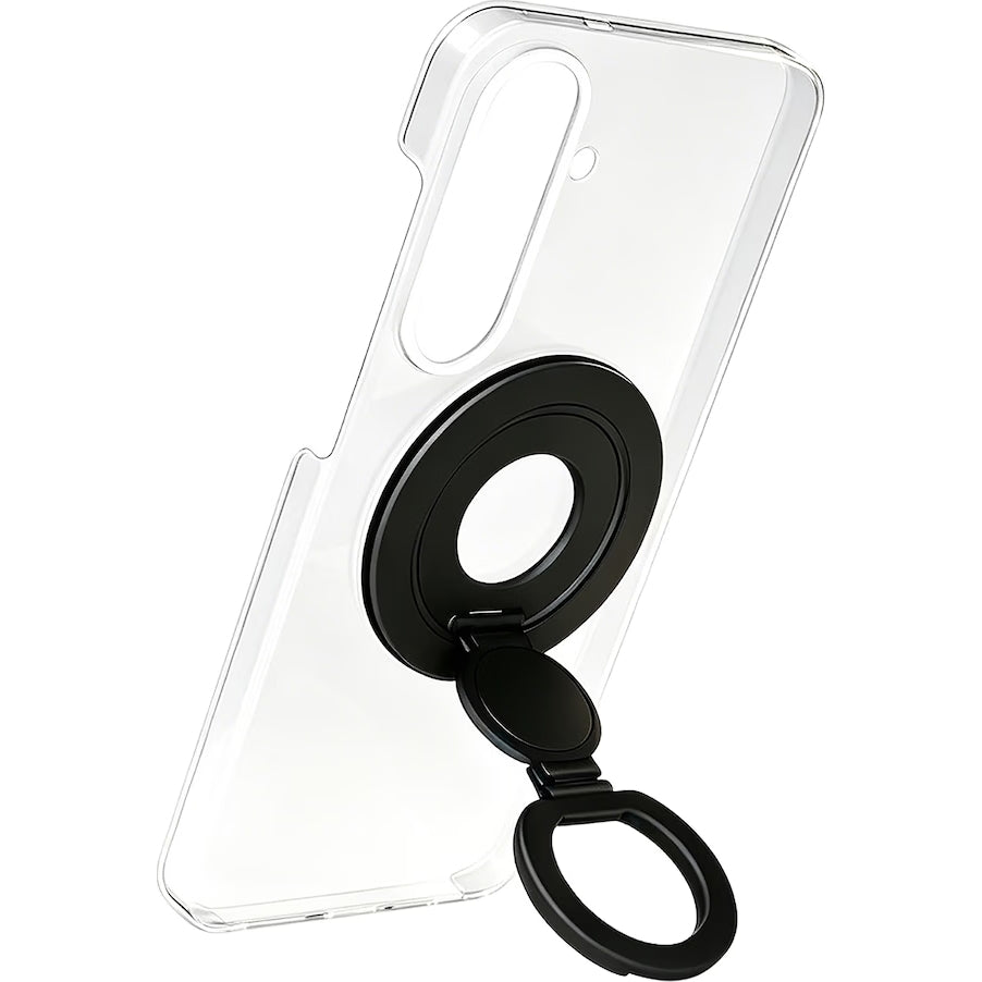 Magnetischer Fingerhalter für MagSafe, Samsung Magnet Holder Slim, Schwarz