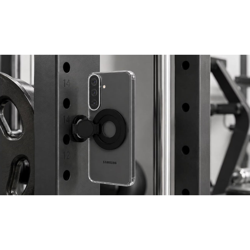 Magnetischer Fingerhalter für MagSafe, Samsung Magnet Holder Slim, Schwarz