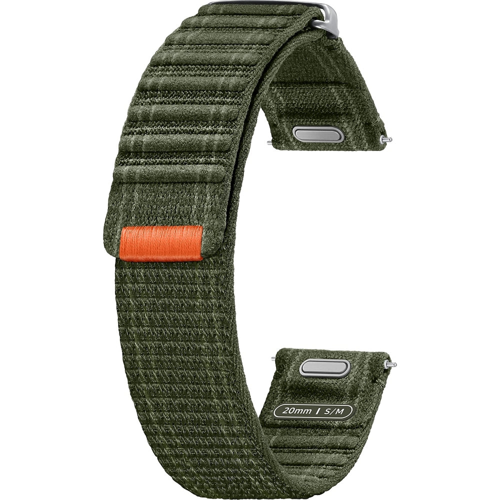 Armband für Galaxy Watch 7 / FE / 6 / 5 Pro / 5 / 4, Samsung Fabric Band, Grün