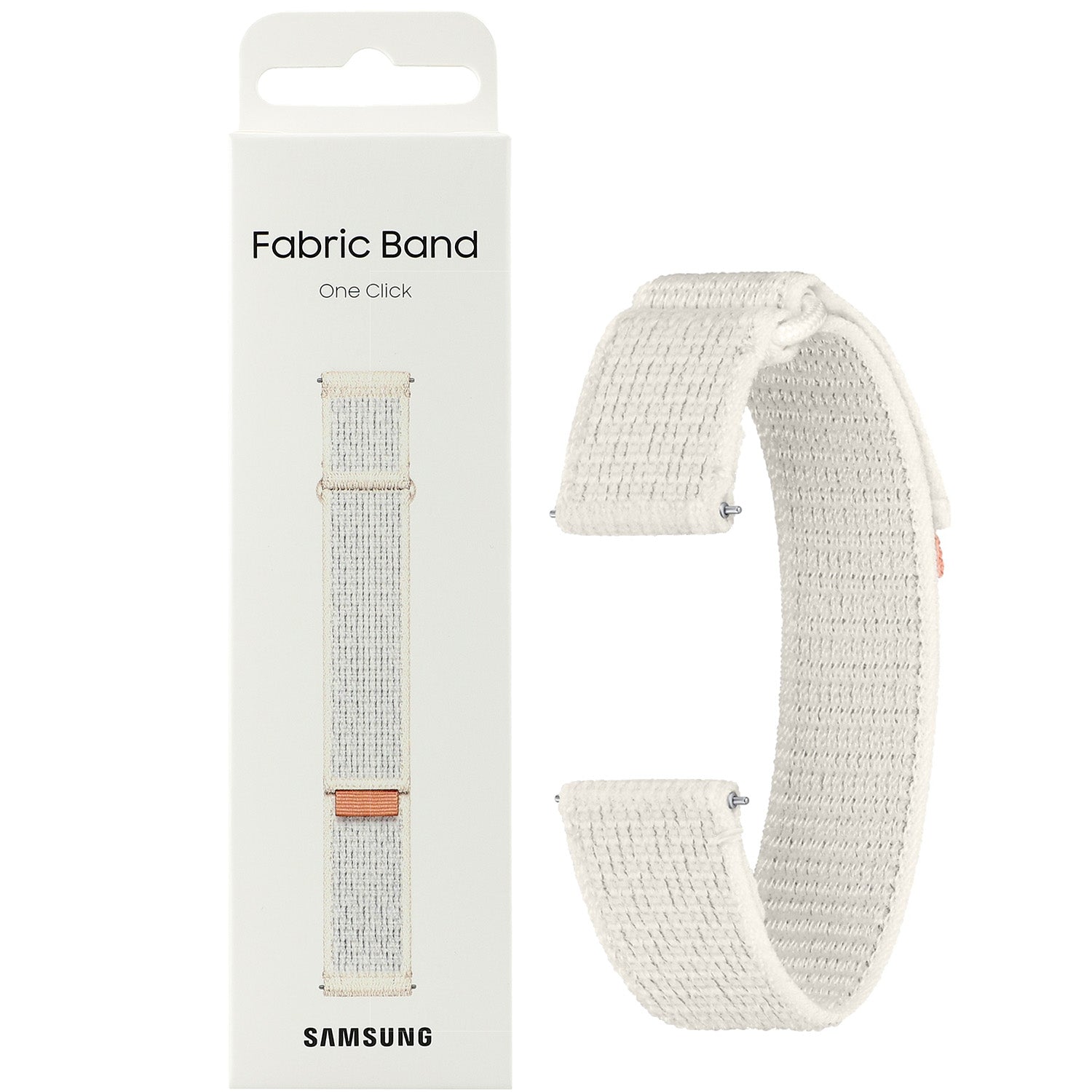 Armband für Galaxy Watch 7 / FE / 6 / 5 Pro / 5 / 4, Samsung Fabric Band, Sand