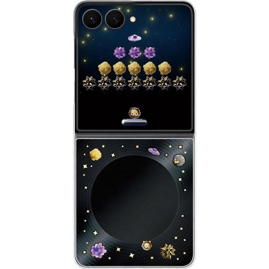 Handyhülle für Galaxy Z Flip8, Samsung FlipSuit Case, Transparent mit auswechselbarem Einsatz