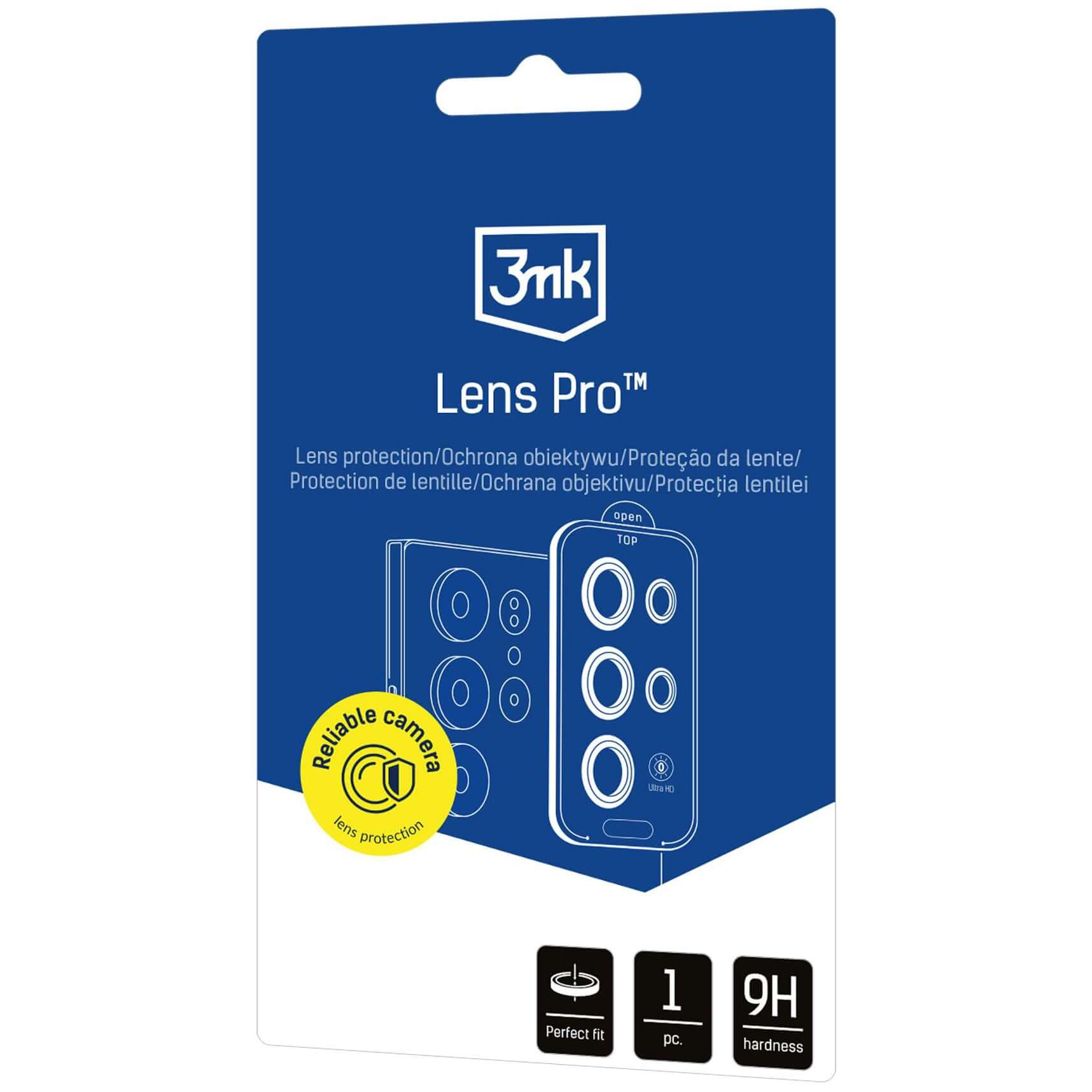 Objektivschutz für Galaxy A56 5G, 3mk Lens Protection Pro, Schwarz