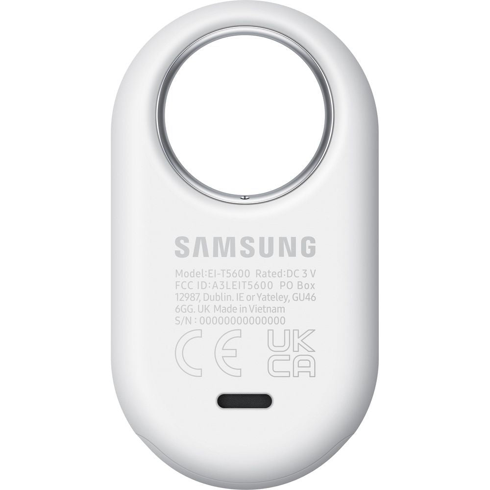 Samsung Galaxy SmartTag2 Bluetooth-Ortungsgerät / Tracker 4-Pack, Weiß und Schwarz
