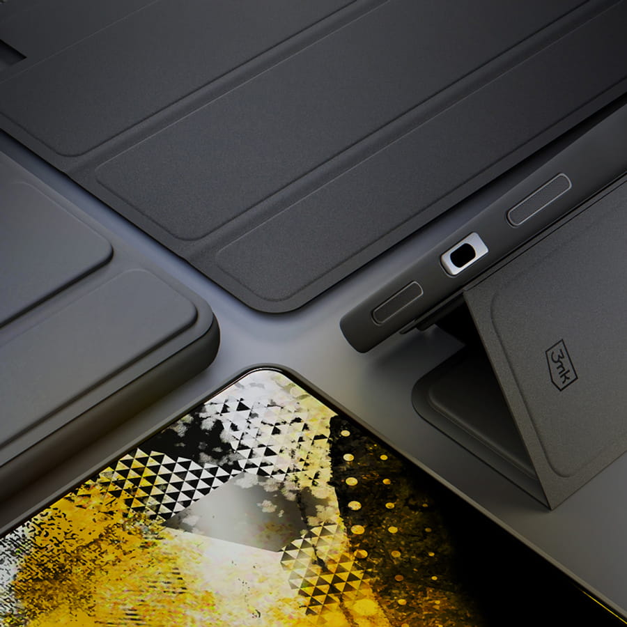Schutzhülle 3mk Soft Tablet Case für Galaxy Tab S9 Plus, Schwarz