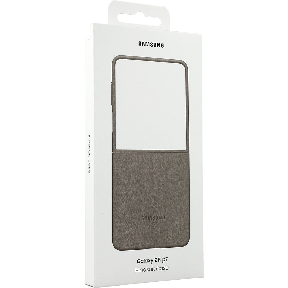 Handyhülle für Galaxy Z Flip7, Samsung KindSuit Case, Beige