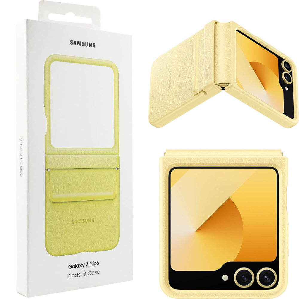 Handyhülle für Galaxy Z Flip7 FE / Z Flip6, Samsung KindSuit Case, Gelb