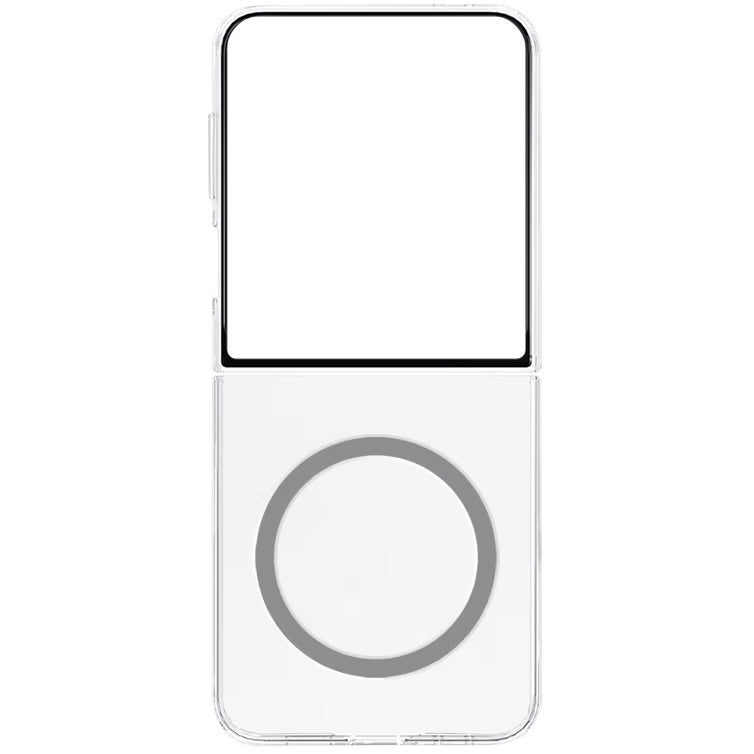 Schutzhülle für Galaxy Z Flip7, Samsung Clear Magnet Case, Transparent