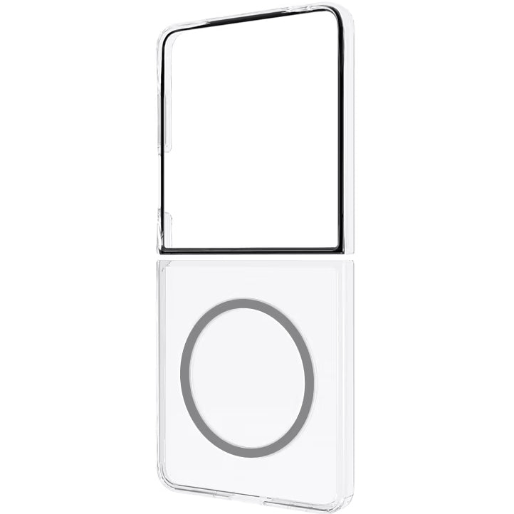 Schutzhülle für Galaxy Z Flip7, Samsung Clear Magnet Case, Transparent
