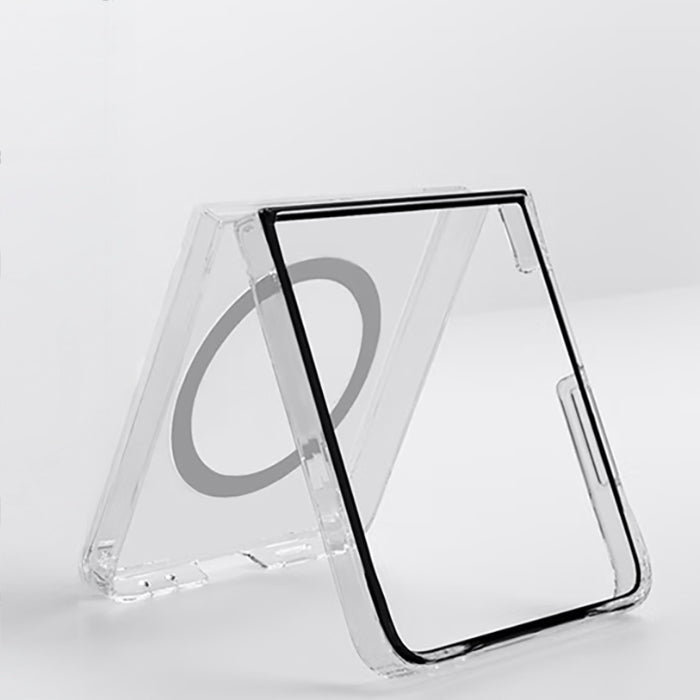 Schutzhülle für Galaxy Z Flip7, Samsung Clear Magnet Case, Transparent