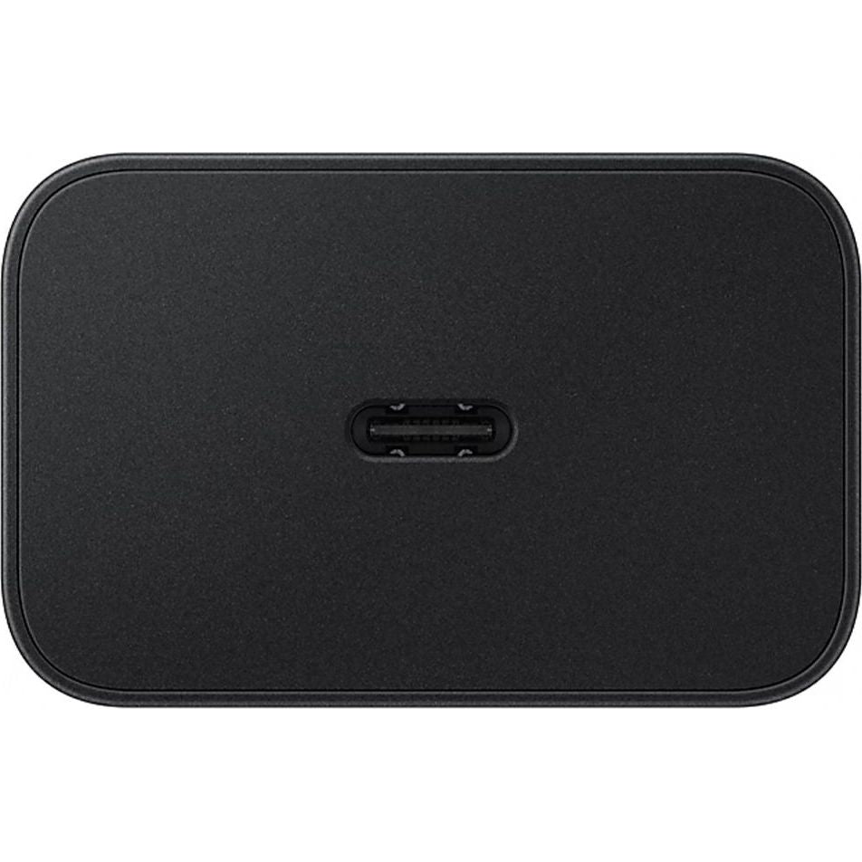 Wandladegerät GaN USB-C 45W, PD, PPS, Samsung Power Adapter, Schwarz