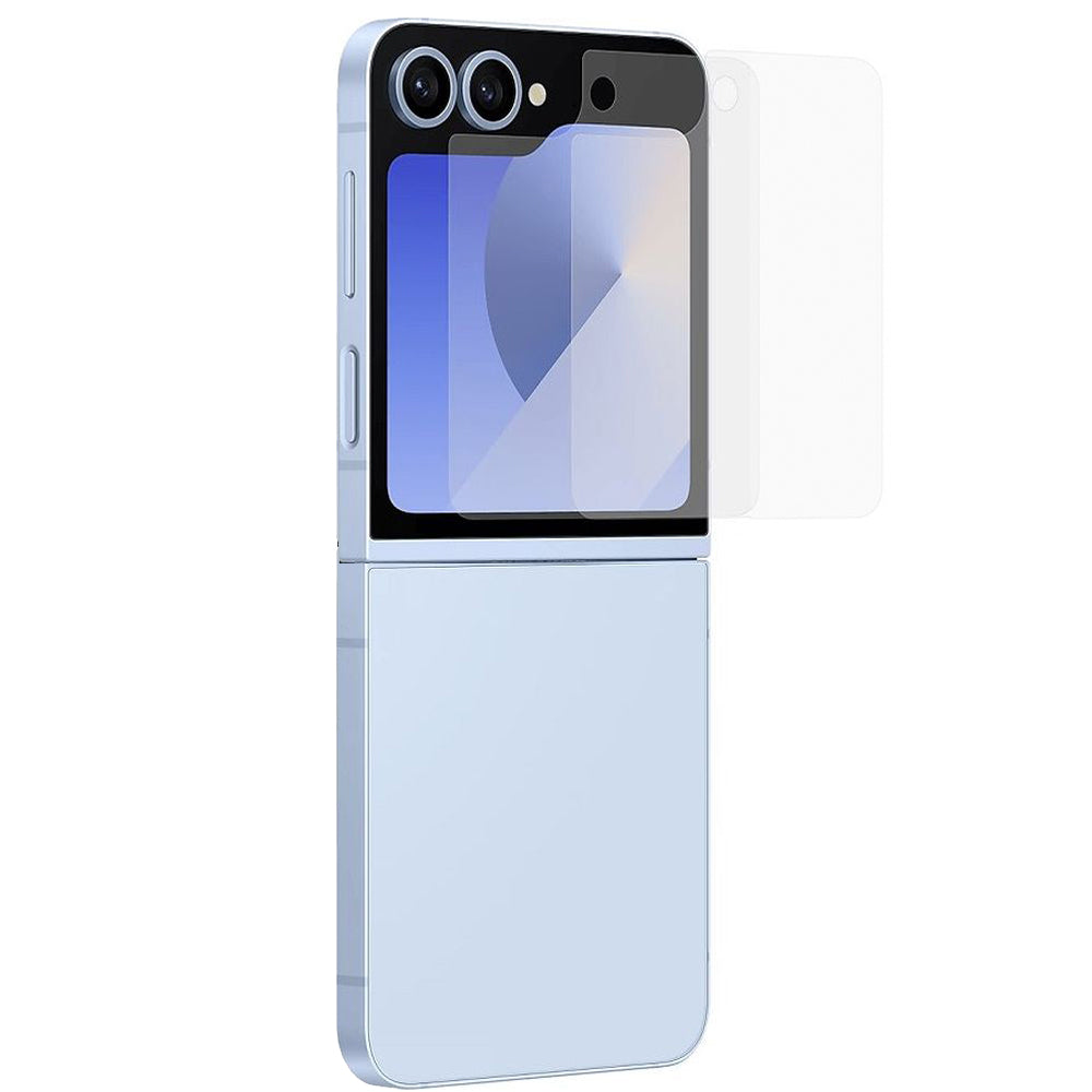 Displayschutzfolie für Galaxy Z Flip7 FE / Z Flip6, Samsung Screen Protector, 2 Stück