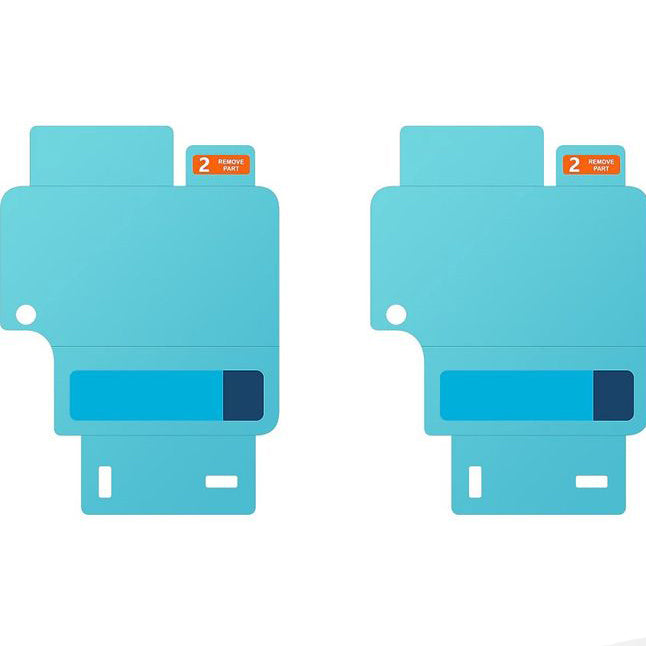 Displayschutzfolie für Galaxy Z Flip7 FE / Z Flip6, Samsung Screen Protector, 2 Stück