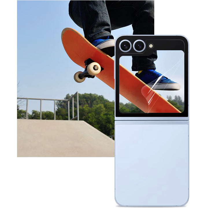 Displayschutzfolie für Galaxy Z Flip7 FE / Z Flip6, Samsung Screen Protector, 2 Stück