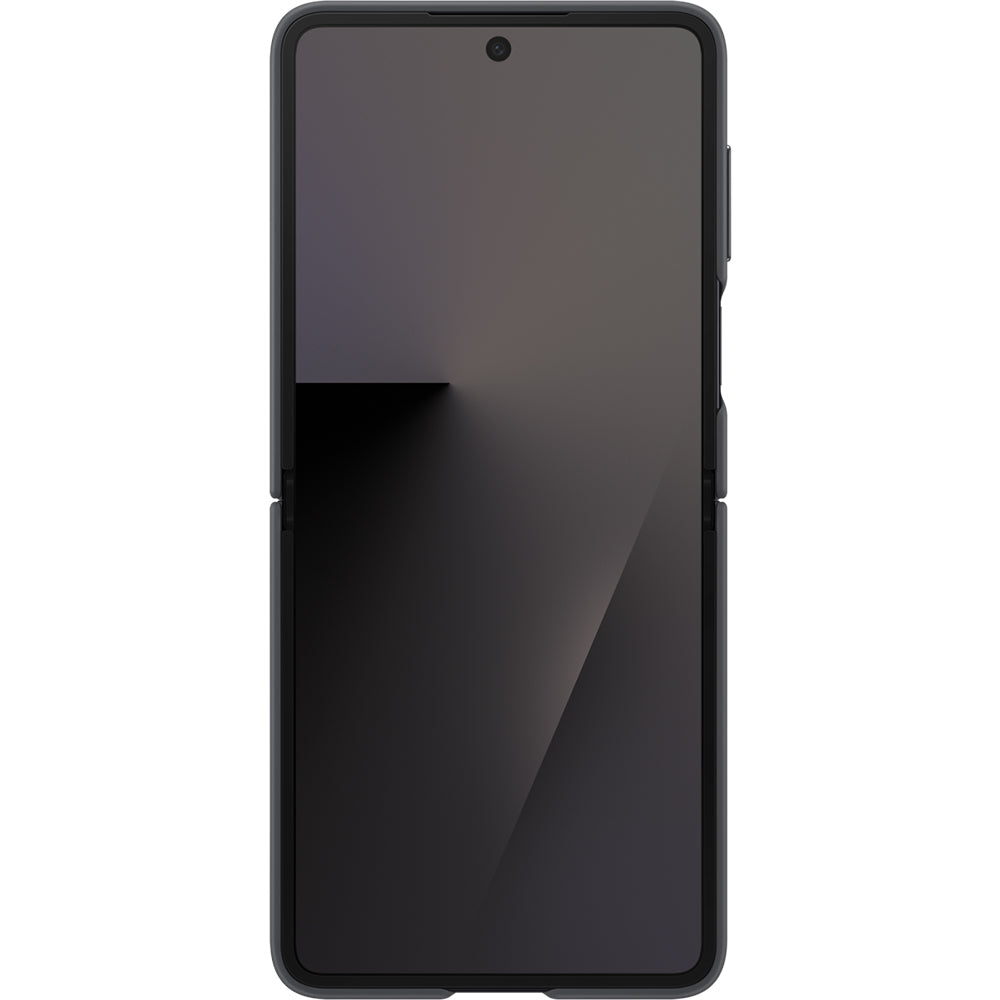 Handyhülle für Galaxy Z Flip7, Samsung Silicone Case Ring, Schwarz