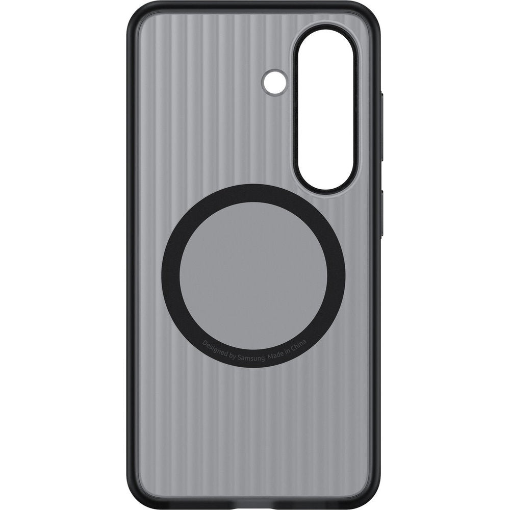 Handyhülle für Galaxy S26, Samsung Rugged Magnet Case mit MagSafe, Transluzent mit Schwarz