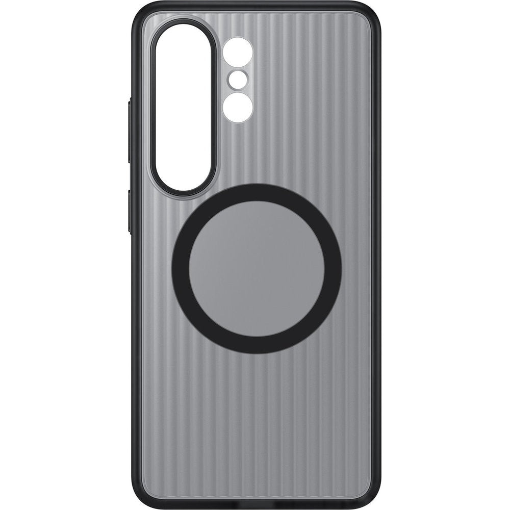 Handyhülle für Galaxy S26 Ultra, Samsung Rugged Magnet Case mit MagSafe, Transluzent mit Schwarz