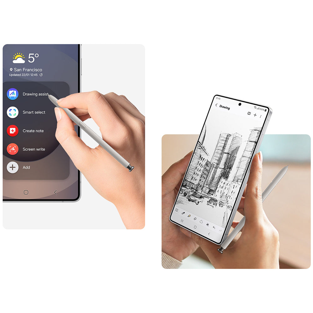 Stift für Galaxy S25 Ultra, Samsung S Pen, Beige-Schwarz