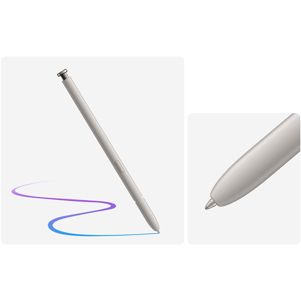 Stift für Galaxy S25 Ultra, Samsung S Pen, Beige-Schwarz