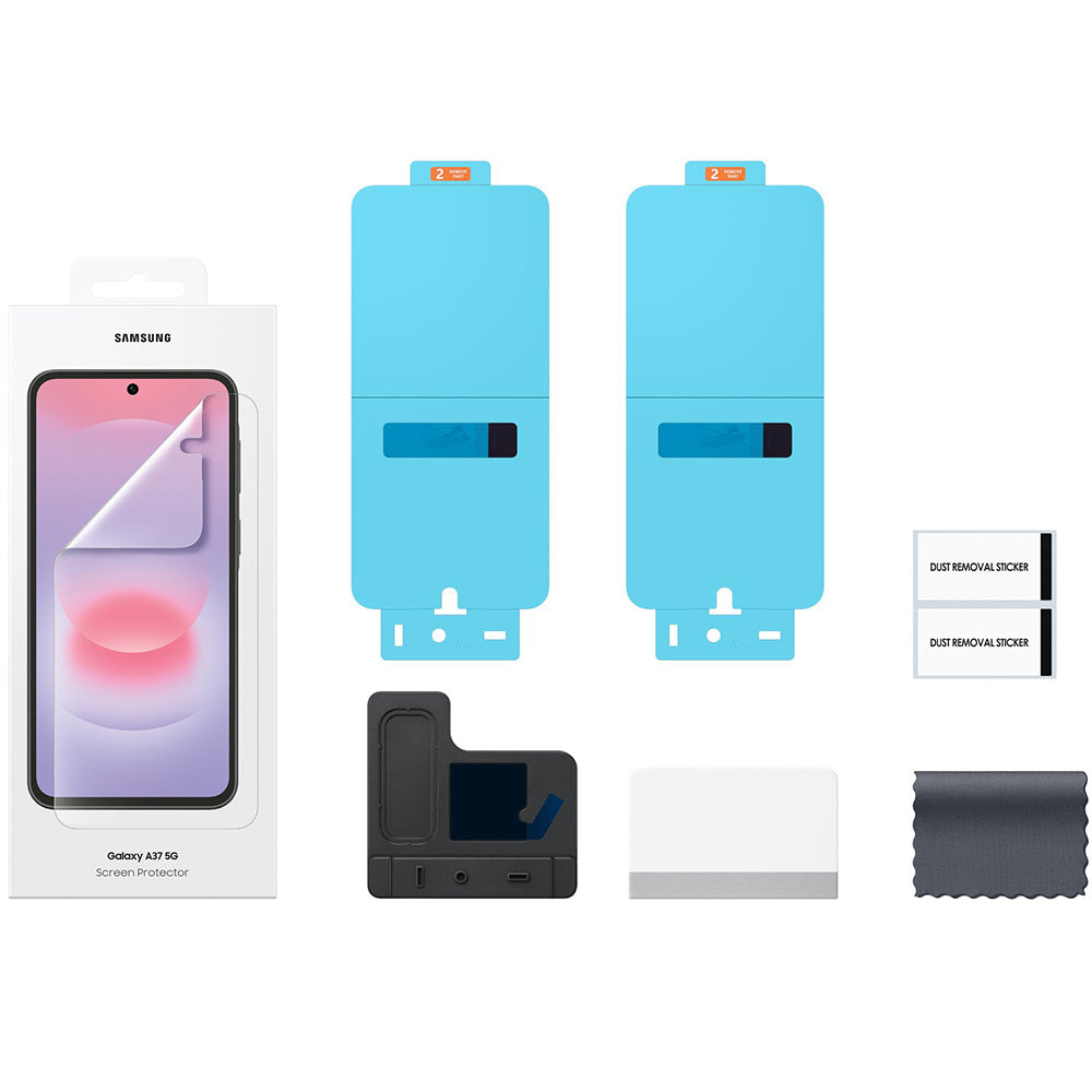 Displayschutzfolie für Galaxy A37 5G,  Samsung Screen Protector, 2 Stück