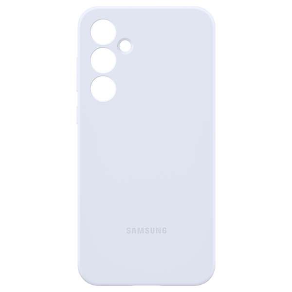 Schutzhülle für Galaxy A55 5G, Samsung Silicone Cover, Blau