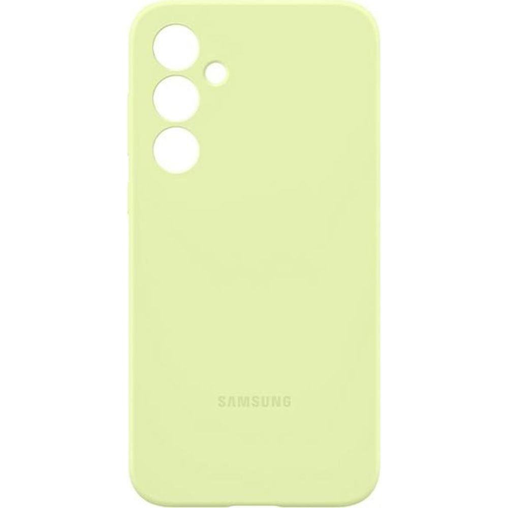 Schutzhülle für Galaxy A55 5G, Samsung Silicone Cover, Limette