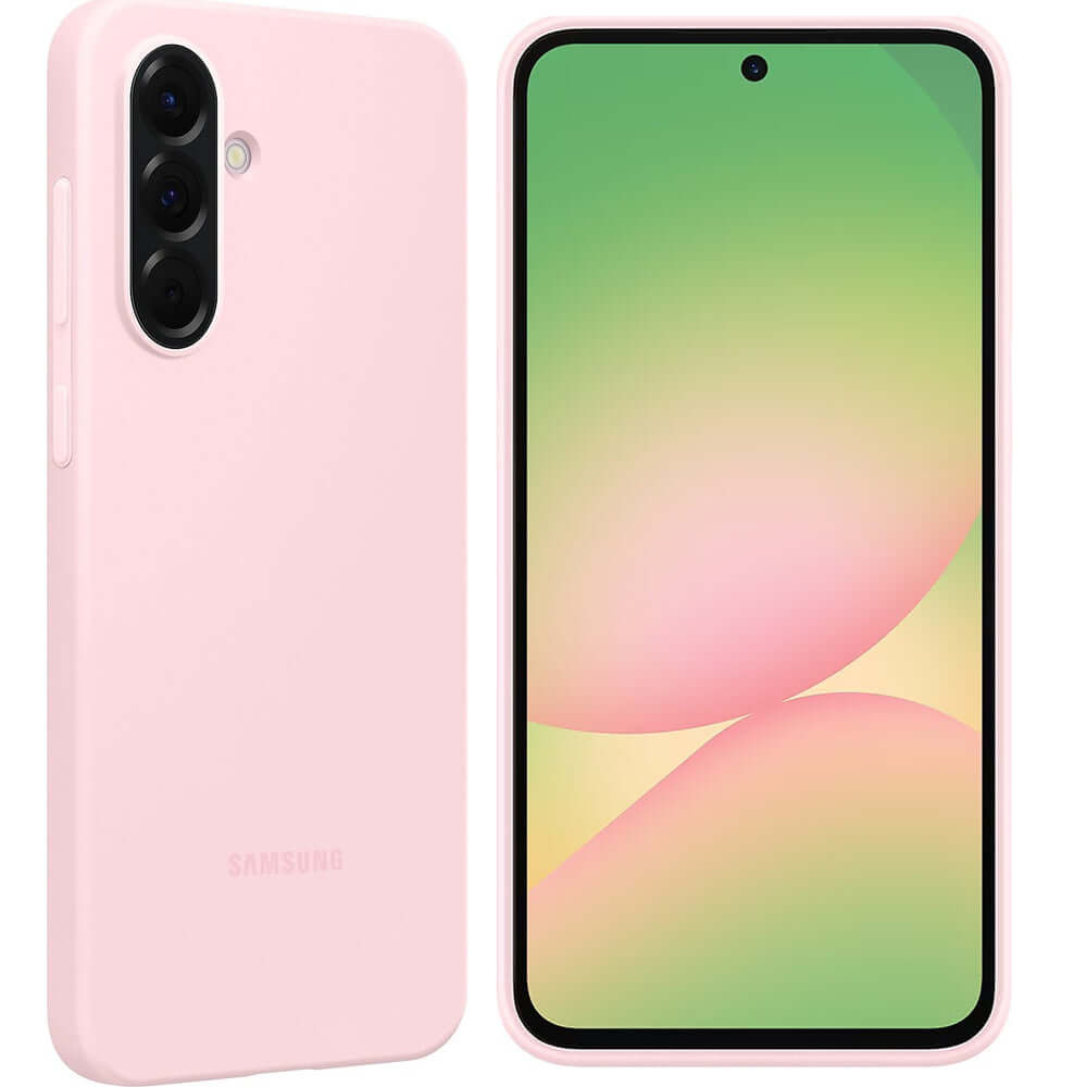Handyhülle für Galaxy A56 5G, Samsung Silicone Case, Rosa