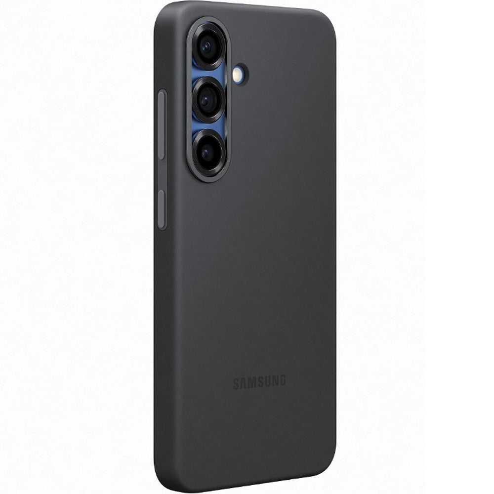 Handyhülle für Galaxy S25, Samsung Silicone Case, Schwarz