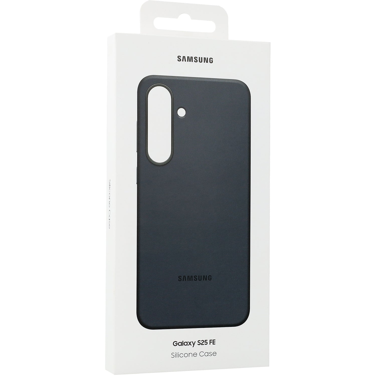 Handyhülle für Galaxy S25 FE, Samsung Silicone Case, Schwarz