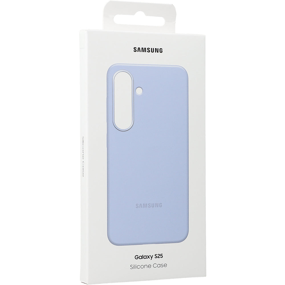 Handyhülle für Samsung Galaxy S25, Samsung Silicone Case, Hellblau