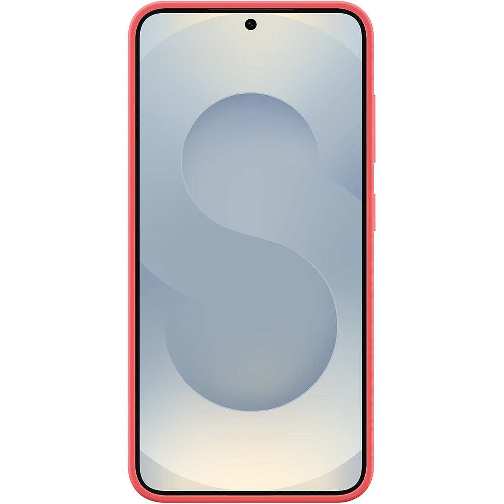 Handyhülle für Samsung Galaxy S25, Samsung Silicone Case, Rot