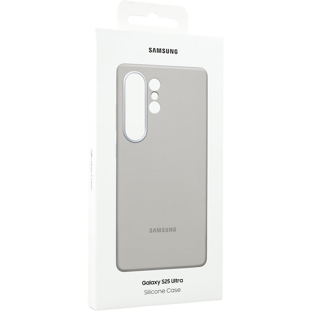 Handyhülle für Galaxy S25 Ultra, Samsung Silicone Case, Grau