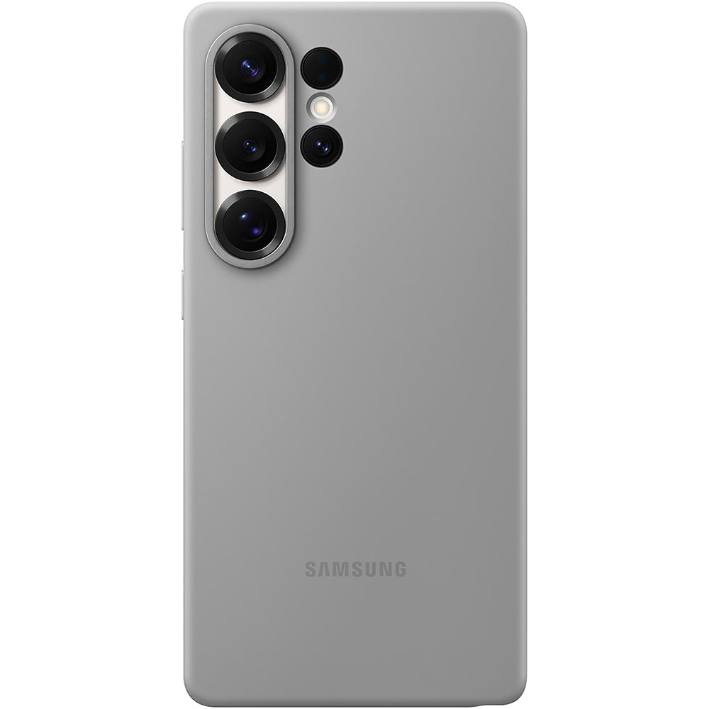 Handyhülle für Galaxy S25 Ultra, Samsung Silicone Case, Grau