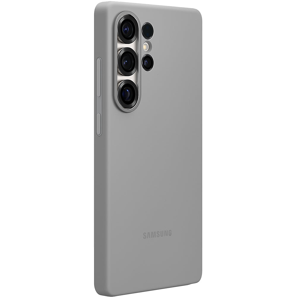 Handyhülle für Galaxy S25 Ultra, Samsung Silicone Case, Grau