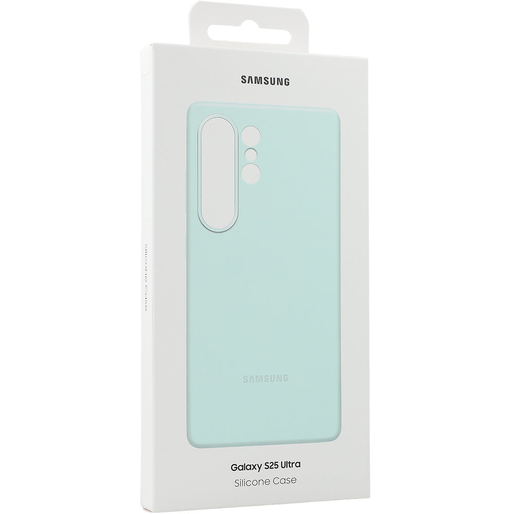 Handyhülle für Galaxy S25 Ultra, Samsung Silicone Case, Minze