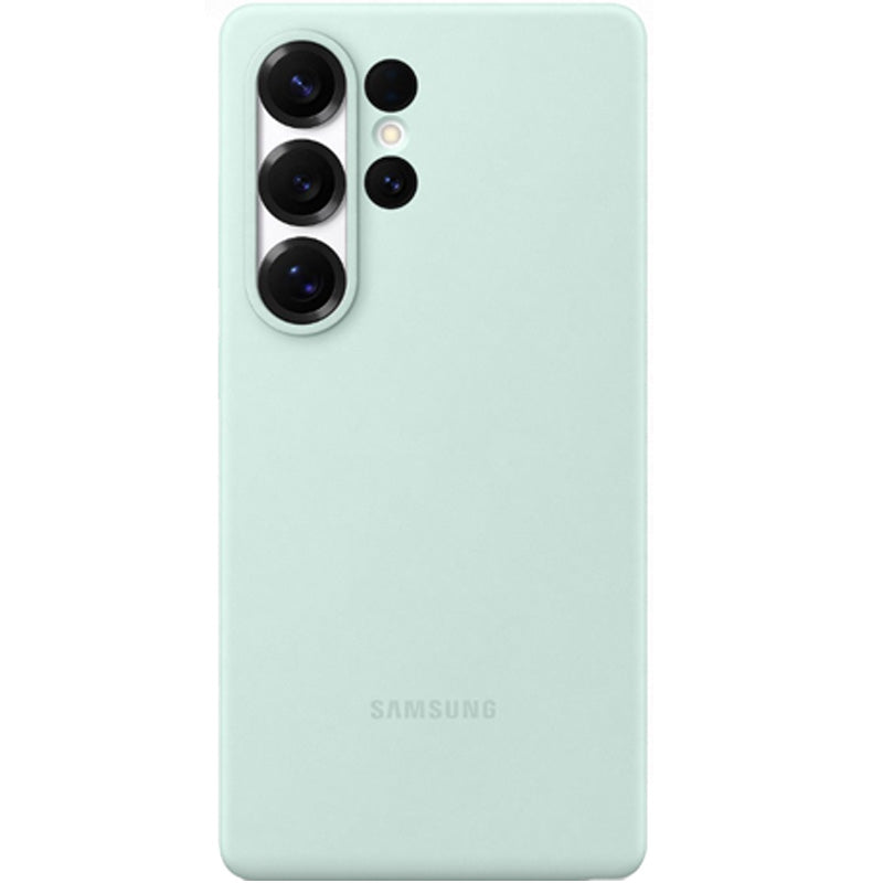 Handyhülle für Galaxy S25 Ultra, Samsung Silicone Case, Minze
