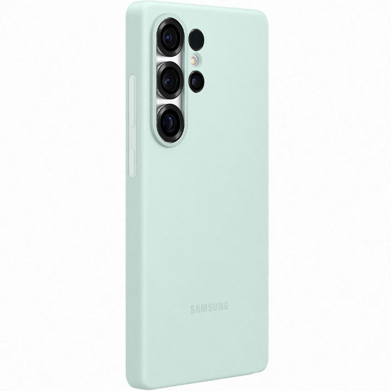 Handyhülle für Galaxy S25 Ultra, Samsung Silicone Case, Minze